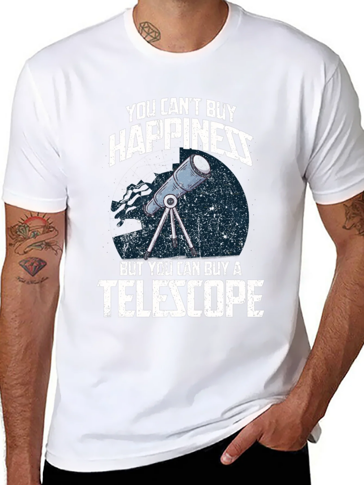 Happiness Telescope Graphic Tee product image 10