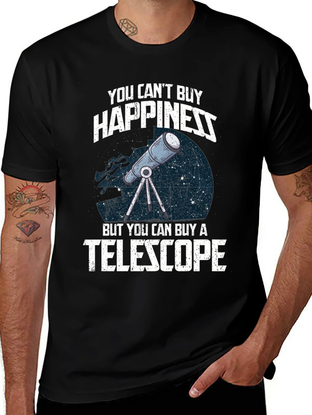Happiness Telescope Graphic Tee product image 1
