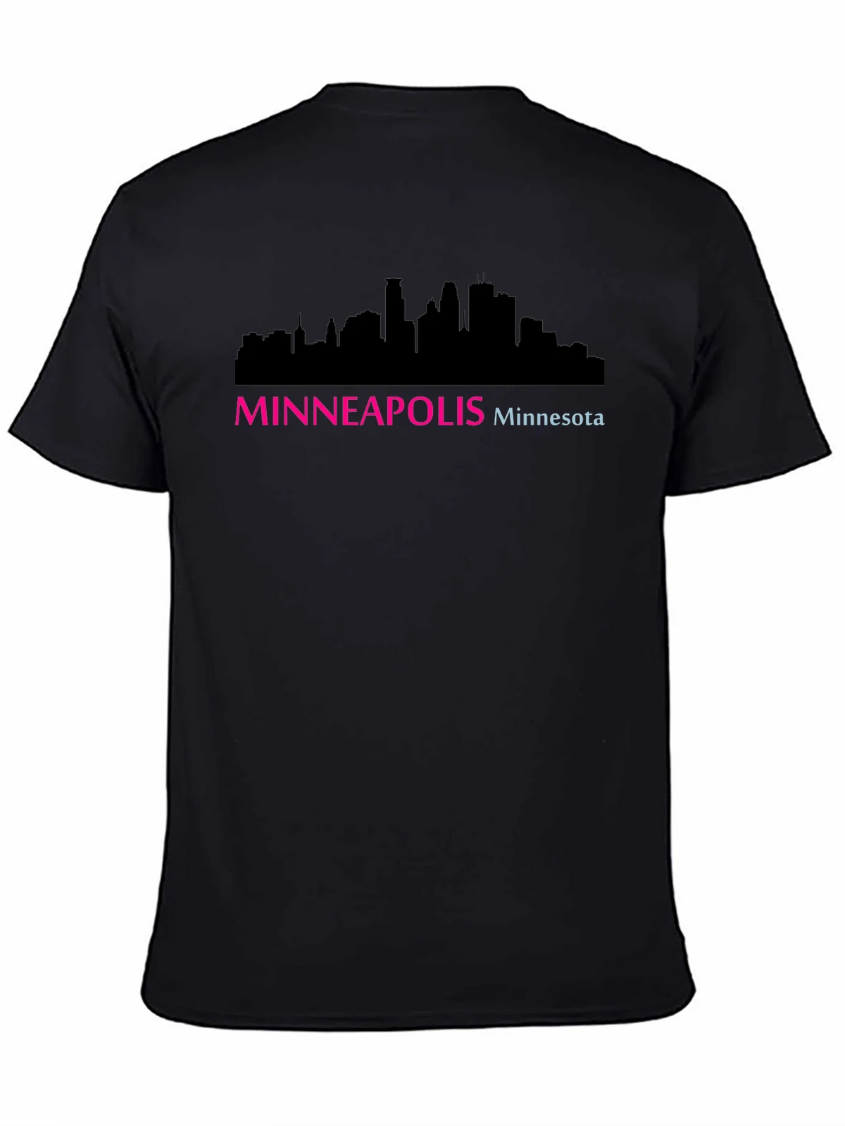 Minneapolis Skyline Graphic Tee - Black product image 7