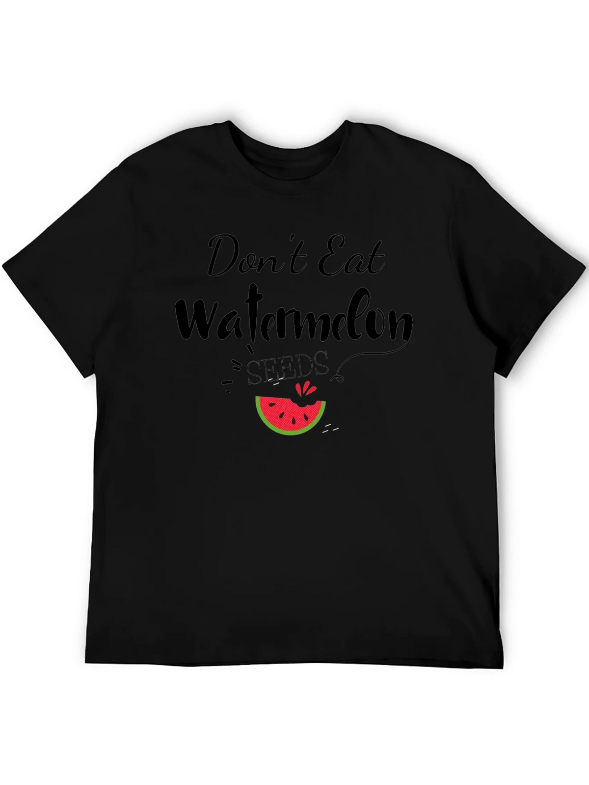 Dont Eat Watermelon Seeds Funny Graphic Tee product image 8