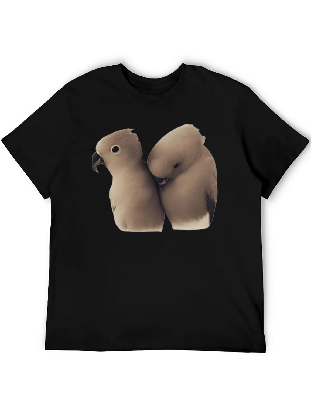Loving Birds T-Shirt Soft Cotton Tee product image 6