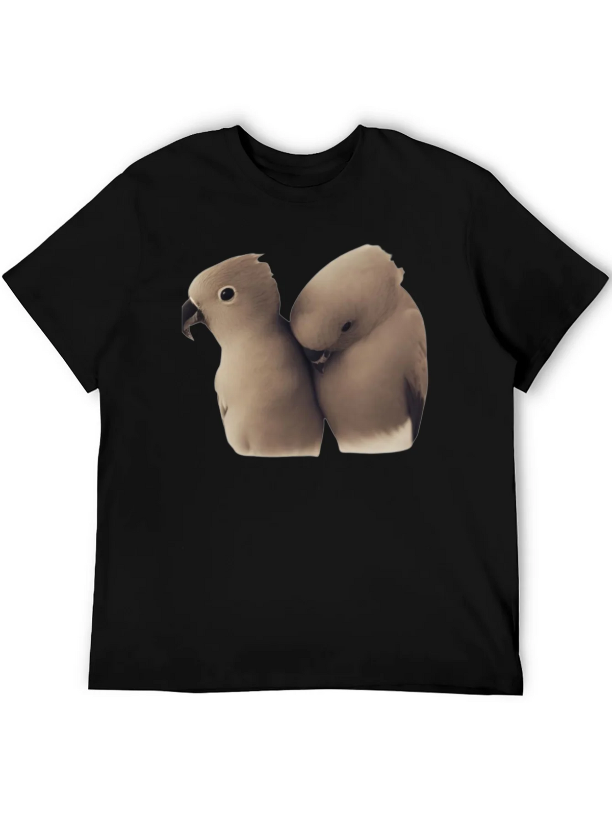 Loving Birds T-Shirt Soft Cotton Tee product image 6