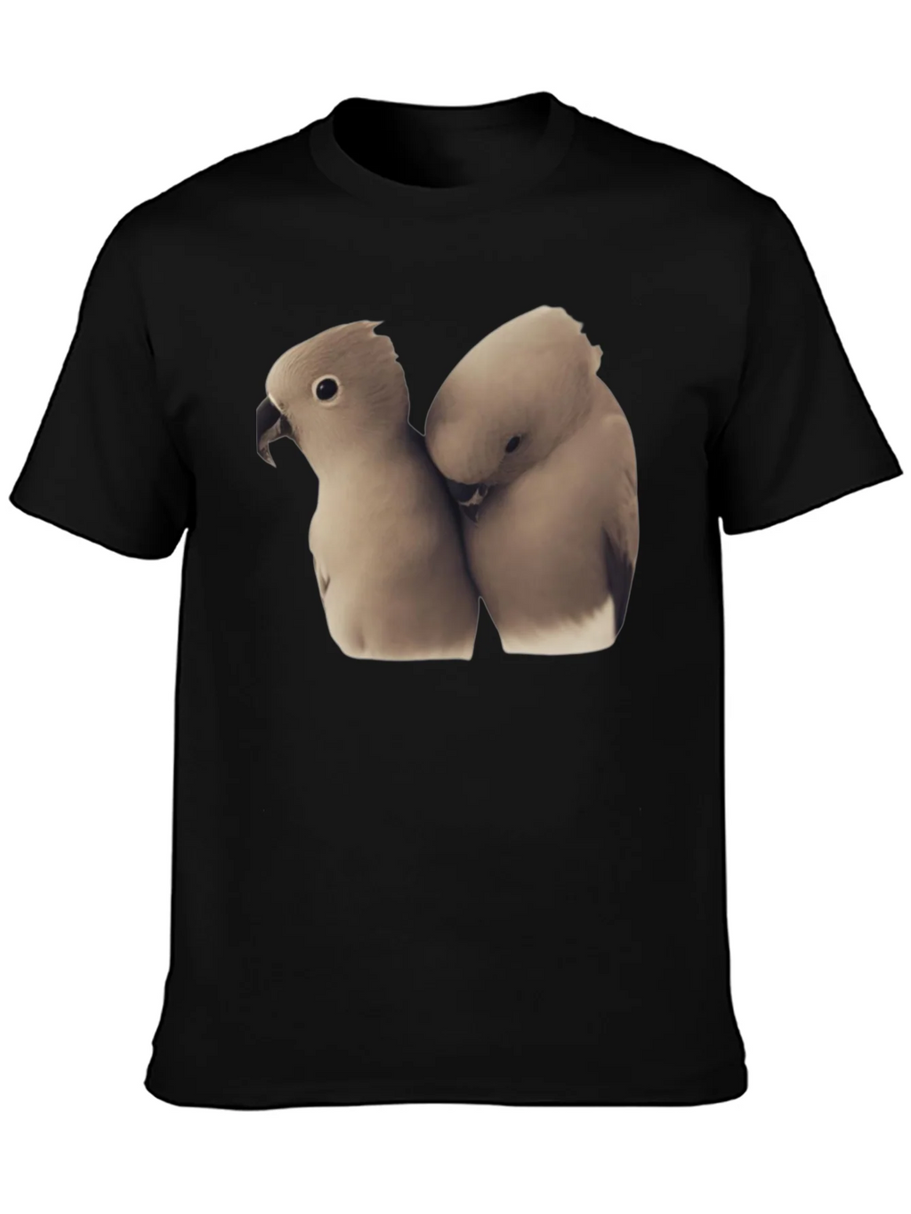 Loving Birds T-Shirt Soft Cotton Tee product image 4
