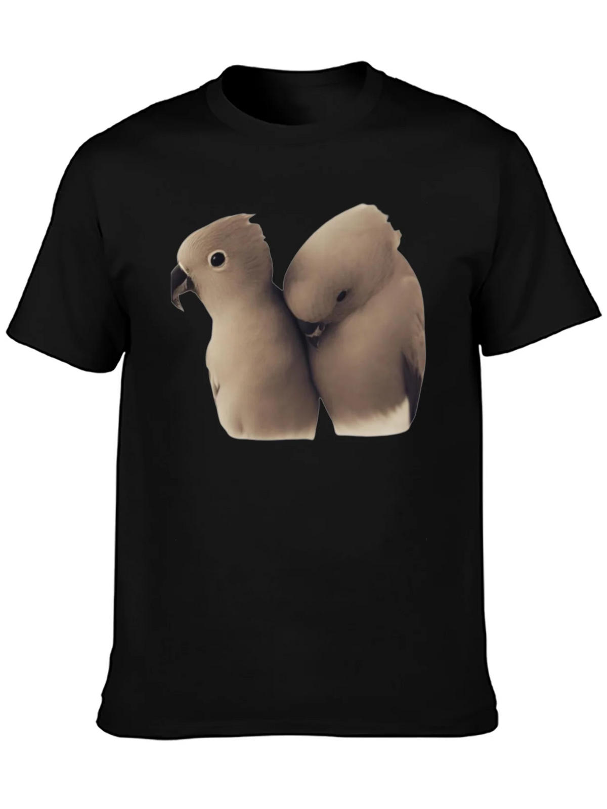 Loving Birds T-Shirt Soft Cotton Tee product image 4
