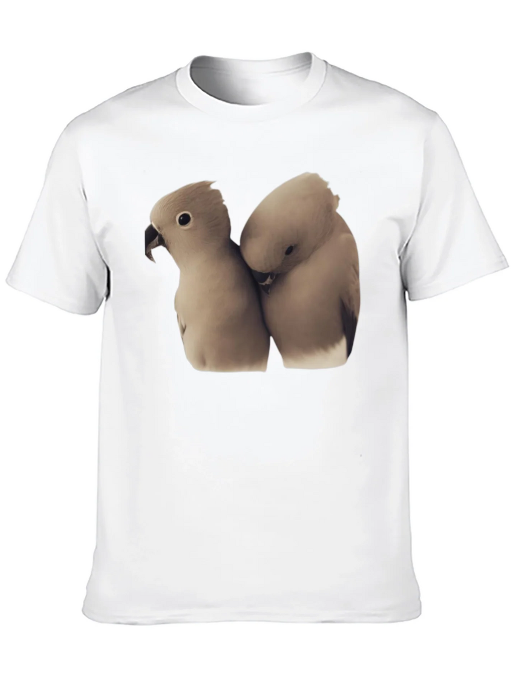 Loving Birds T-Shirt Soft Cotton Tee product image 10