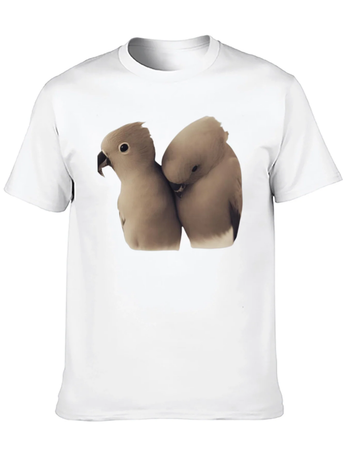 Loving Birds T-Shirt Soft Cotton Tee product image 10