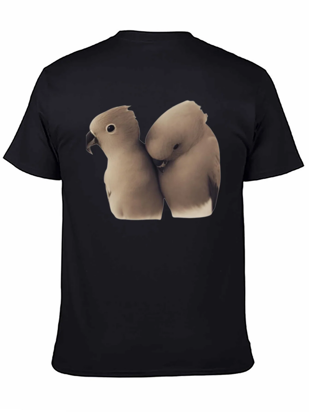 Loving Birds T-Shirt Soft Cotton Tee product image 5