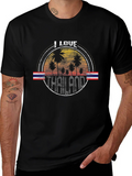 I Love Thailand T-Shirt Vintage Palm Tree Flag Souvenir Tee product image 1