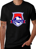 Australia Soccer Black T-Shirt product image 1