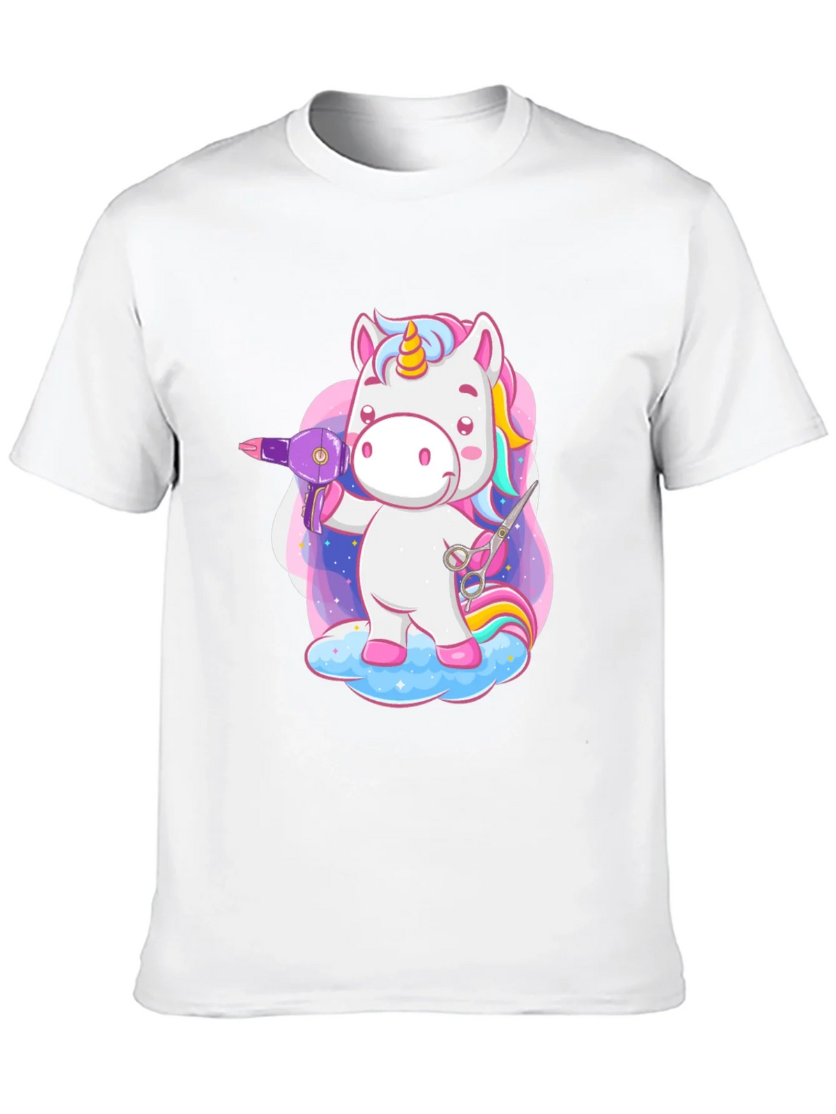 Unicorn Hairdresser T-Shirt - Cute & Funny! product image 12