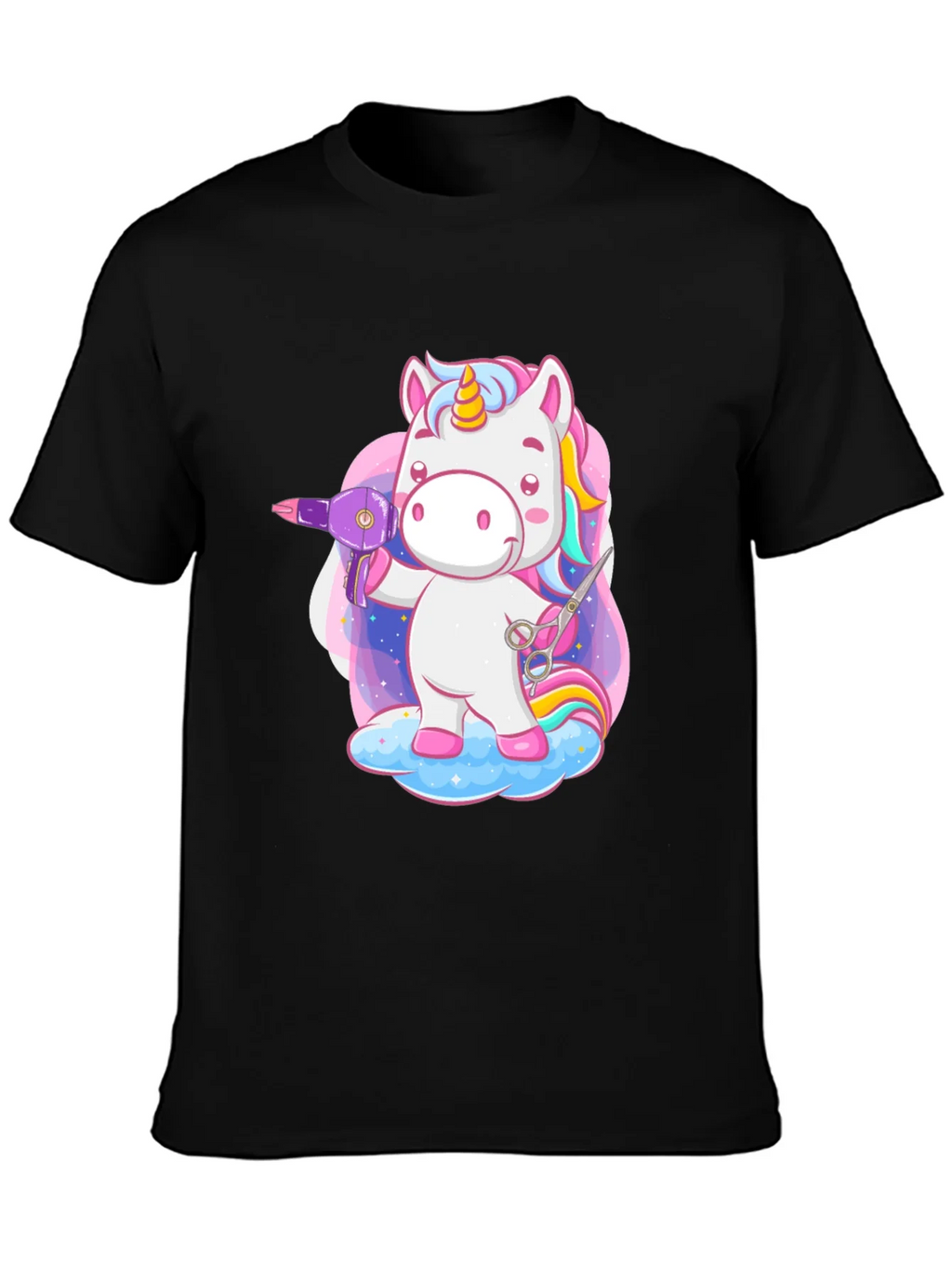 Unicorn Hairdresser T-Shirt - Cute & Funny! product image 6