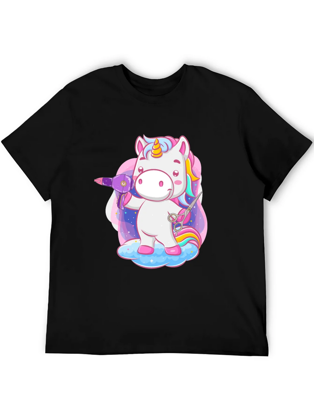 Unicorn Hairdresser T-Shirt - Cute & Funny! product image 8