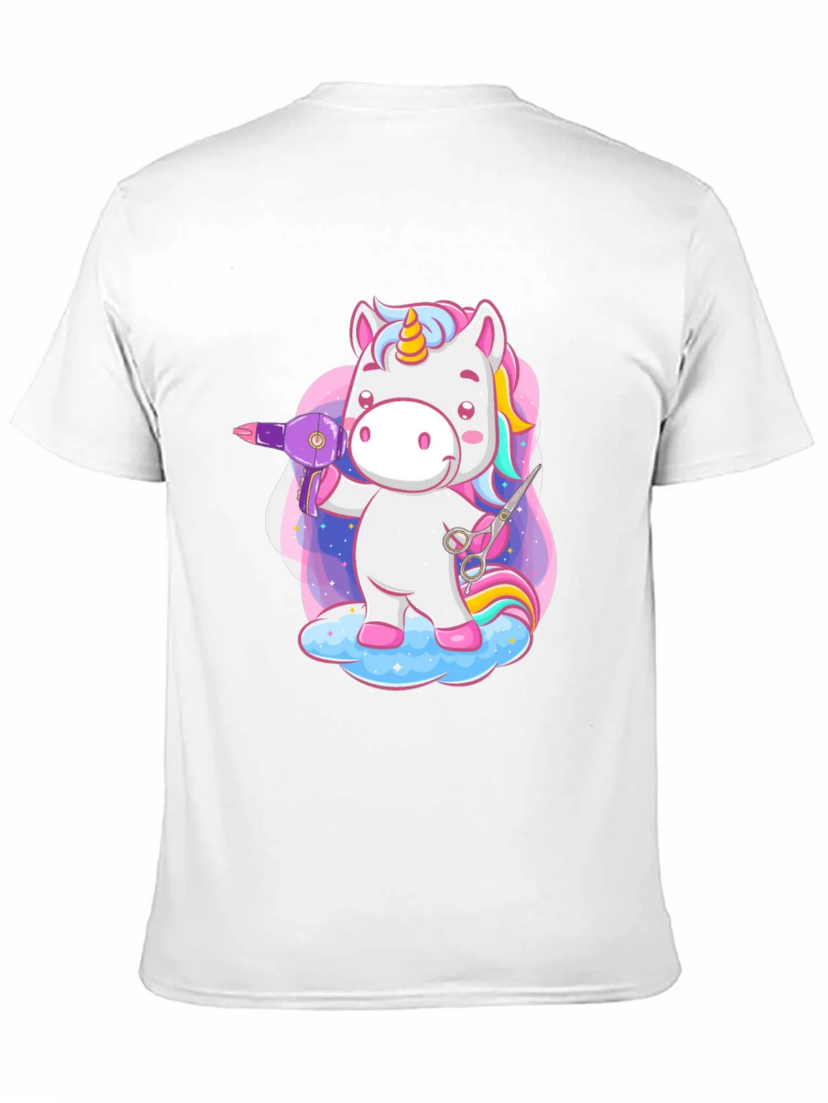 Unicorn Hairdresser T-Shirt - Cute & Funny! product image 2