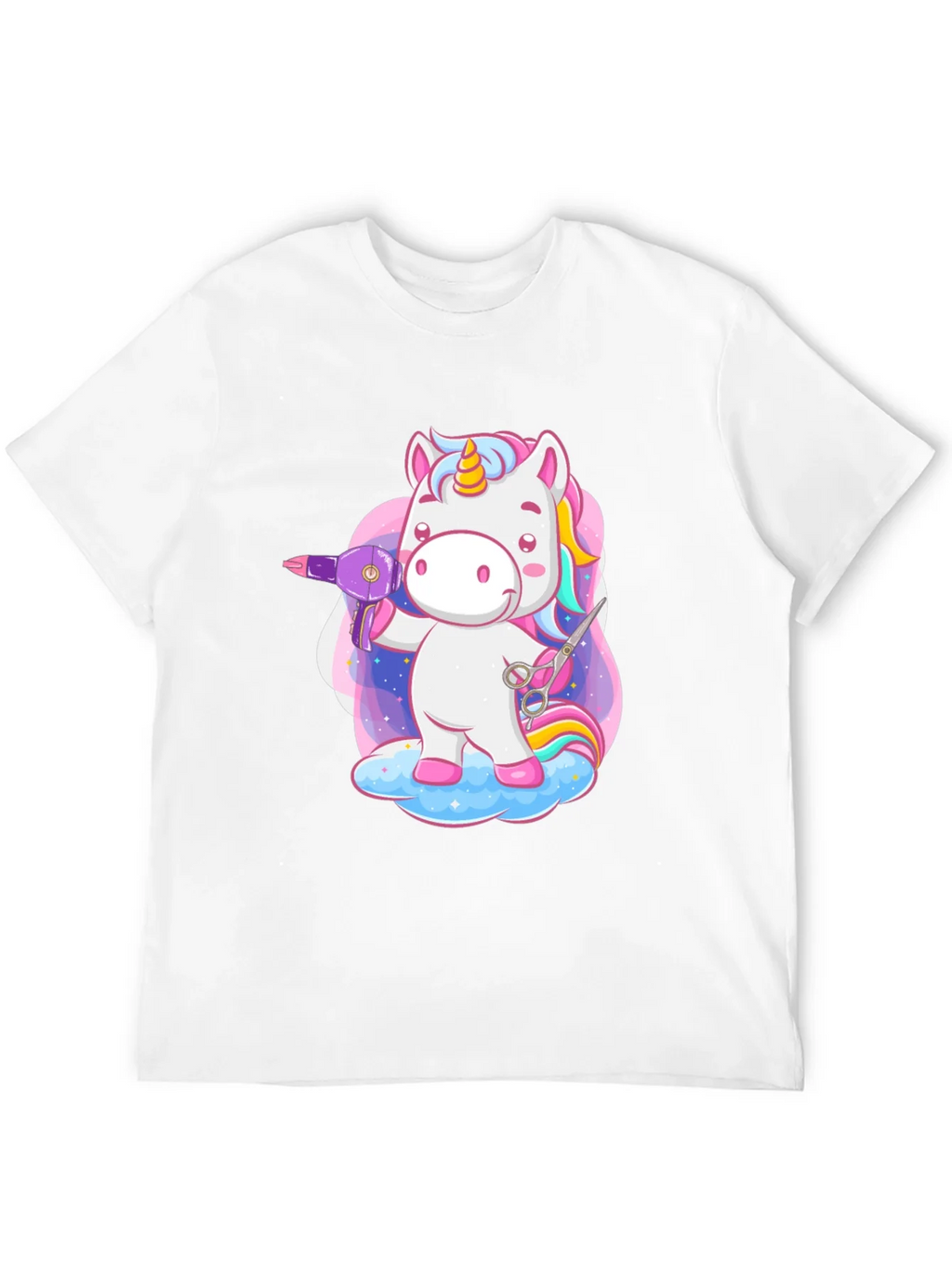 Unicorn Hairdresser T-Shirt - Cute & Funny! product image 3