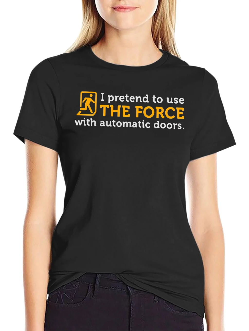 The Force Automatic Door T-Shirt product image 4