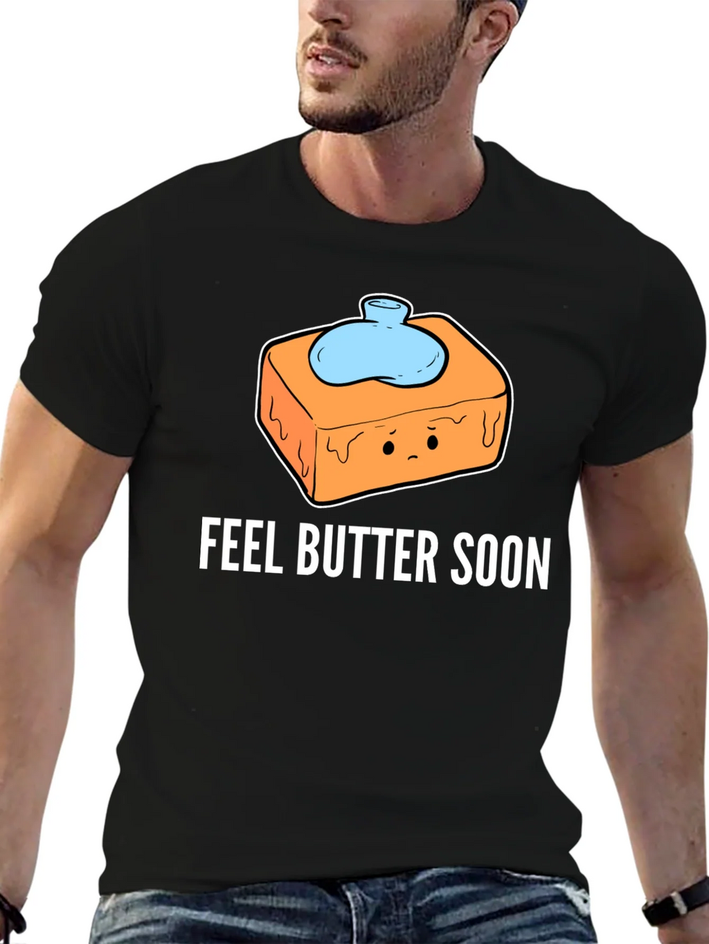 Feel Butter Soon T-Shirt - Get Well Gift product image 9