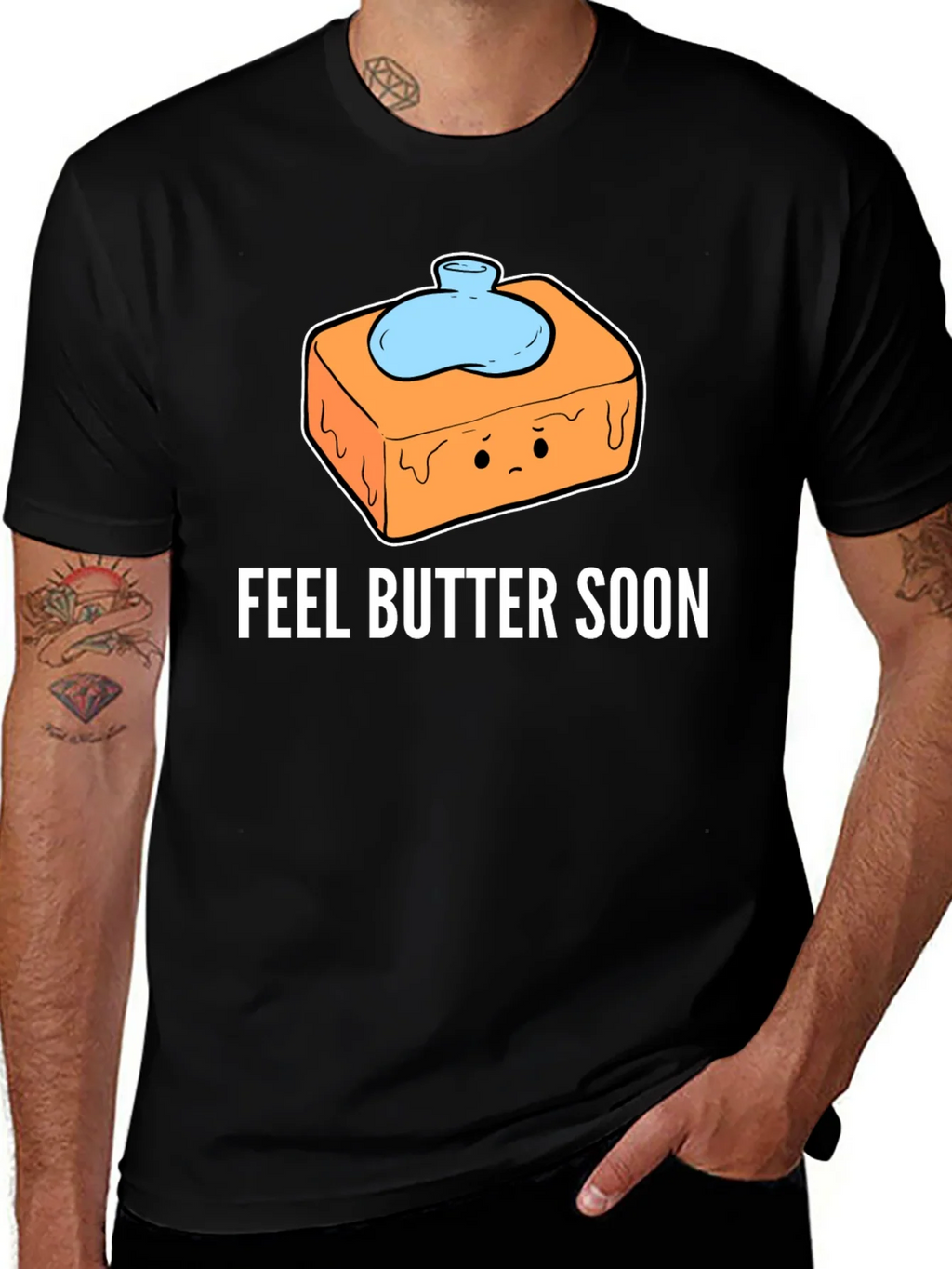 Feel Butter Soon T-Shirt - Get Well Gift product image 1