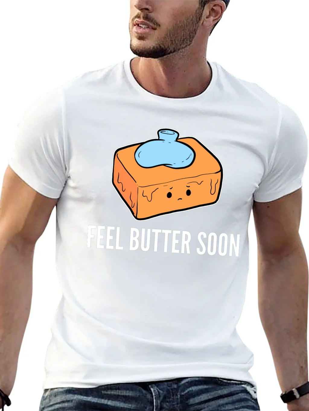 Feel Butter Soon T-Shirt - Get Well Gift product image 4