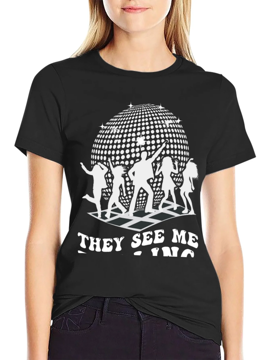 Disco Fever T-Shirt - They See Me Rollin product image 2