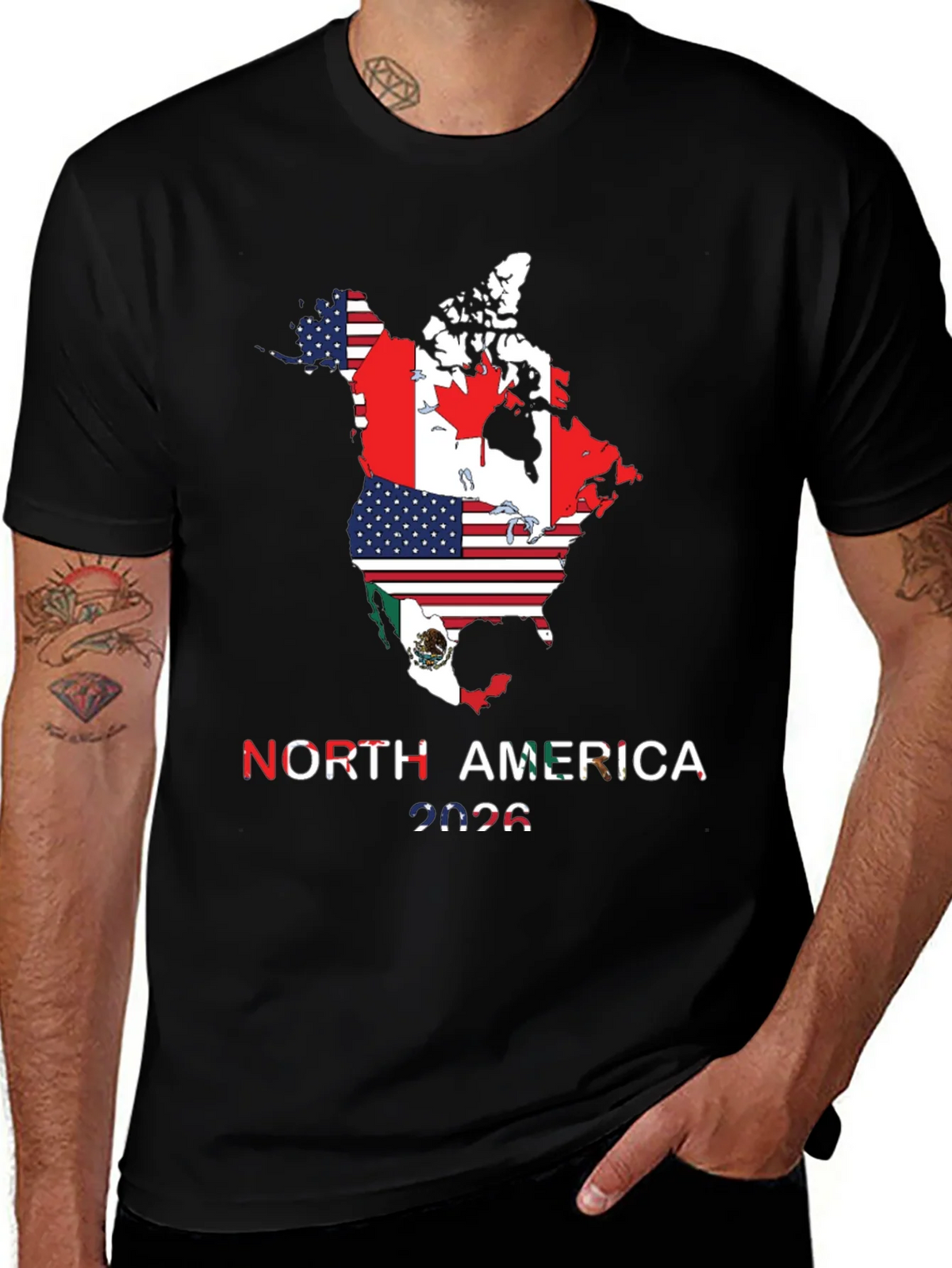 North America 2026 Graphic Tee product image 1