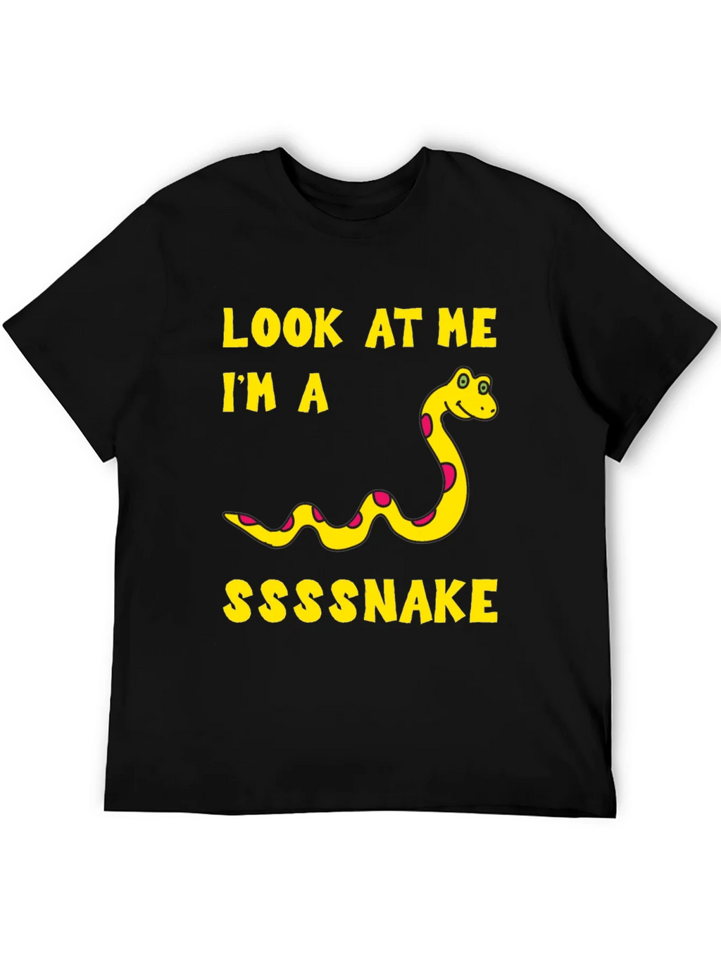 Look at Me Im a Ssssnake T-Shirt Funny Graphic Tee product image 1
