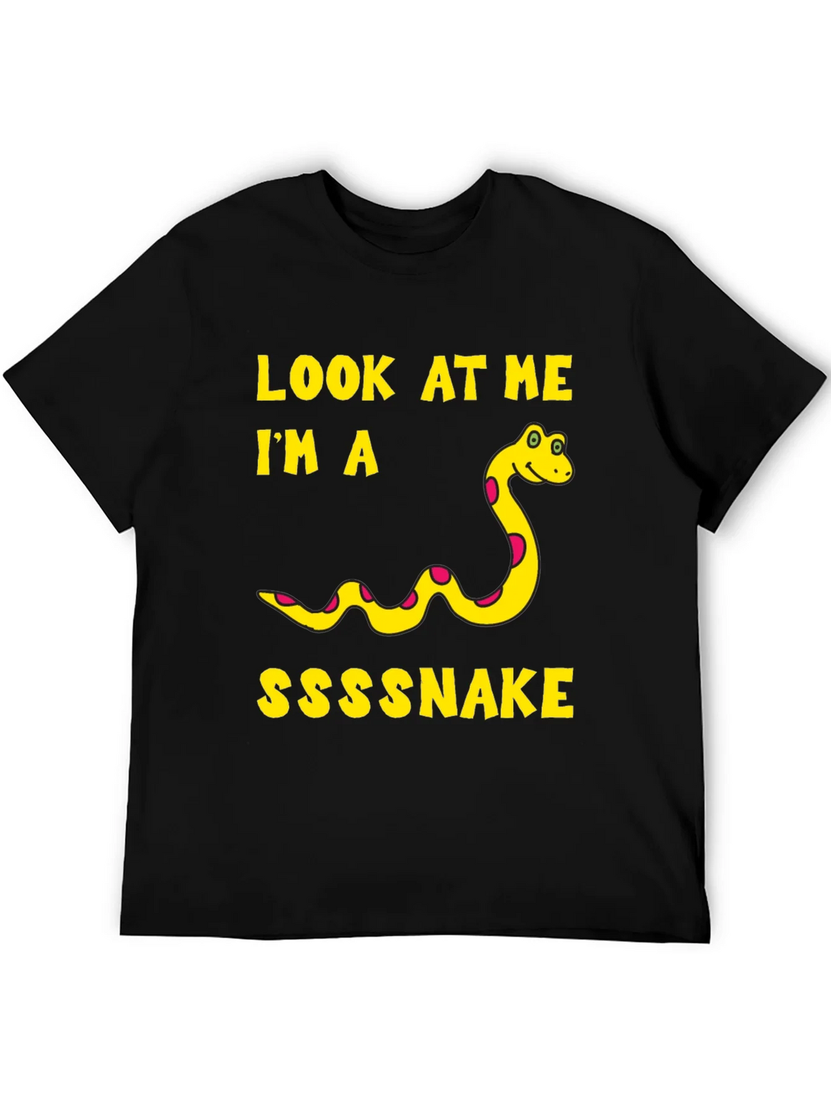 Look at Me Im a Ssssnake T-Shirt Funny Graphic Tee product image 1