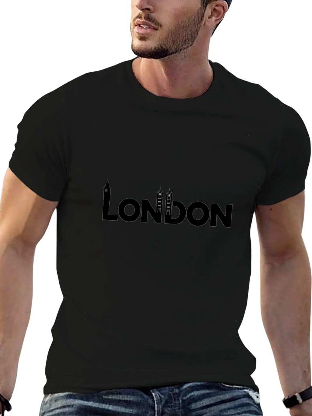 London Skyline Graphic T-Shirt product image 9