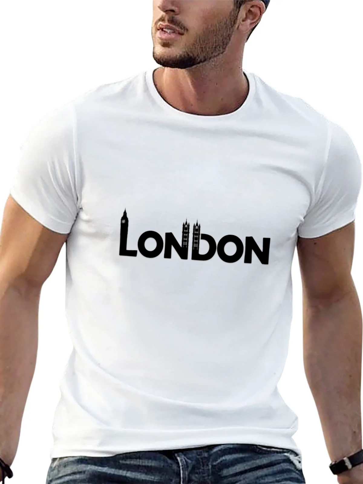 London Skyline Graphic T-Shirt product image 4