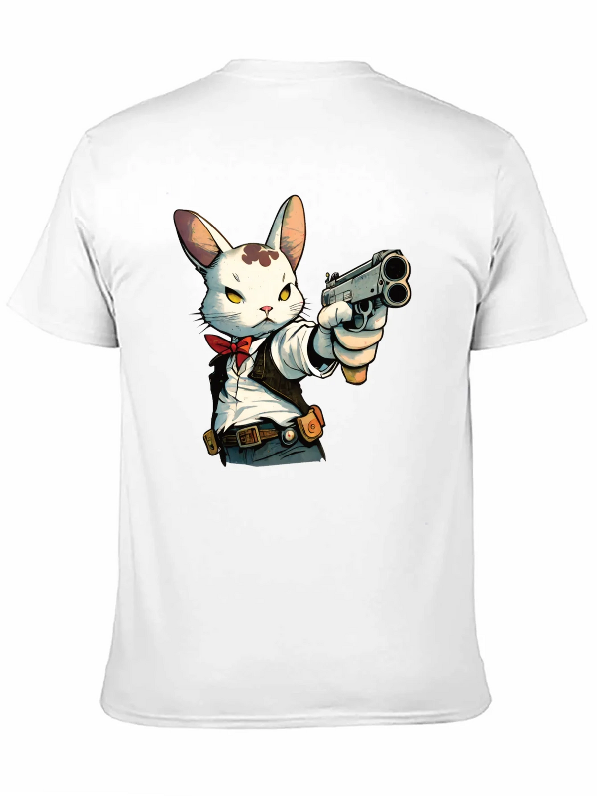 Rabbit Gangster Graphic T-Shirt product image 2