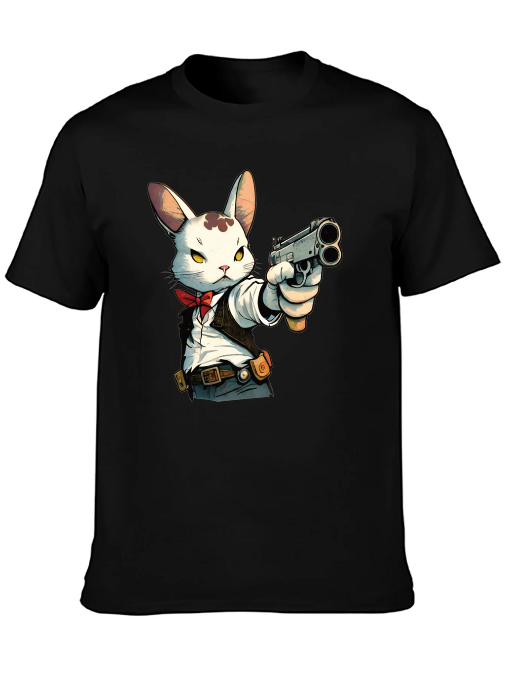 Rabbit Gangster Graphic T-Shirt product image 6