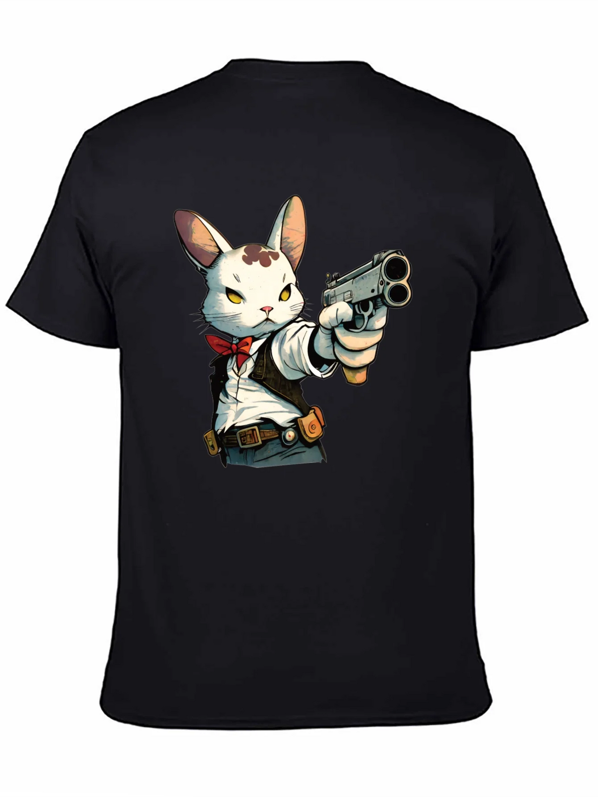 Rabbit Gangster Graphic T-Shirt product image 7