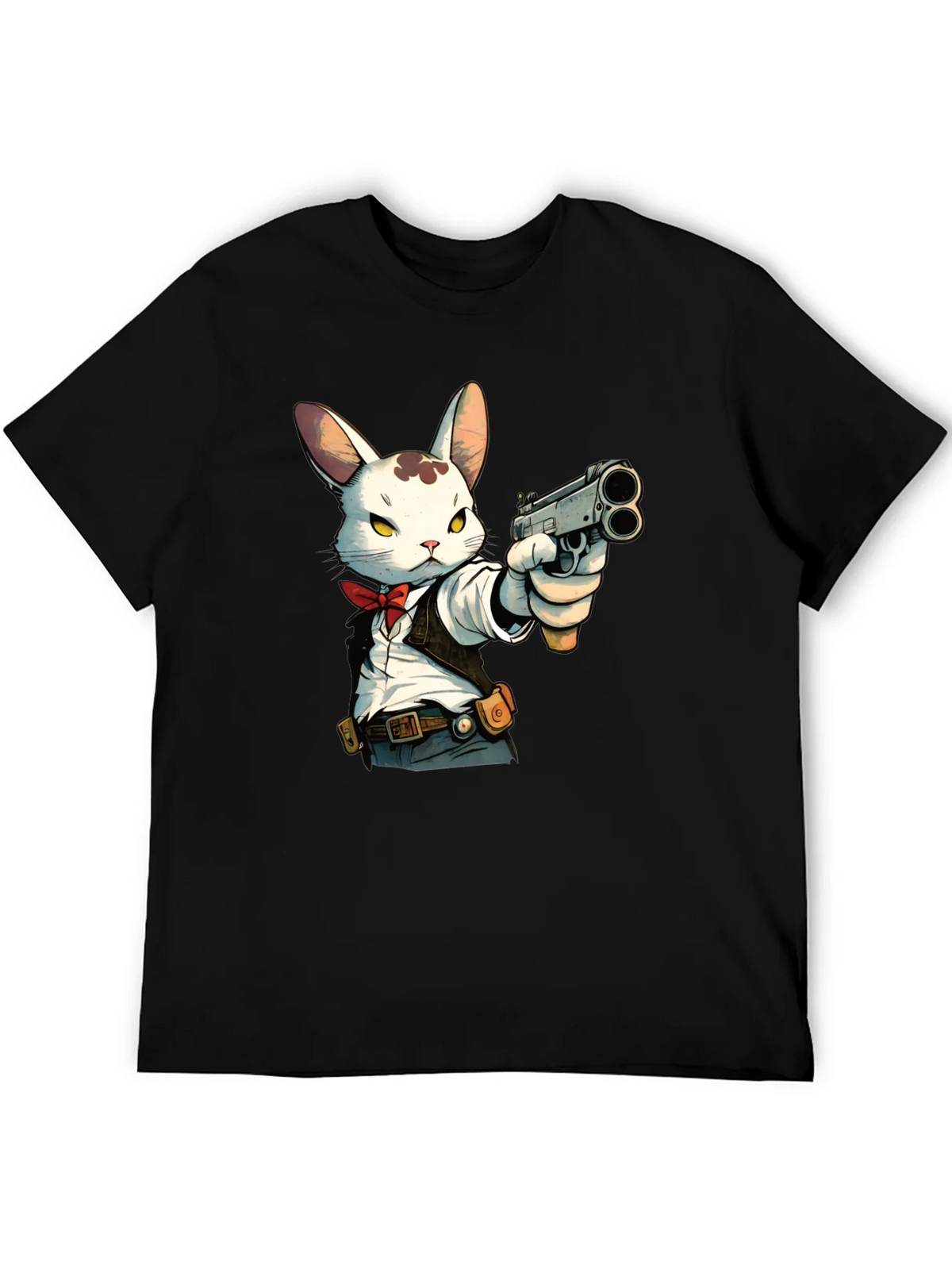 Rabbit Gangster Graphic T-Shirt product image 8