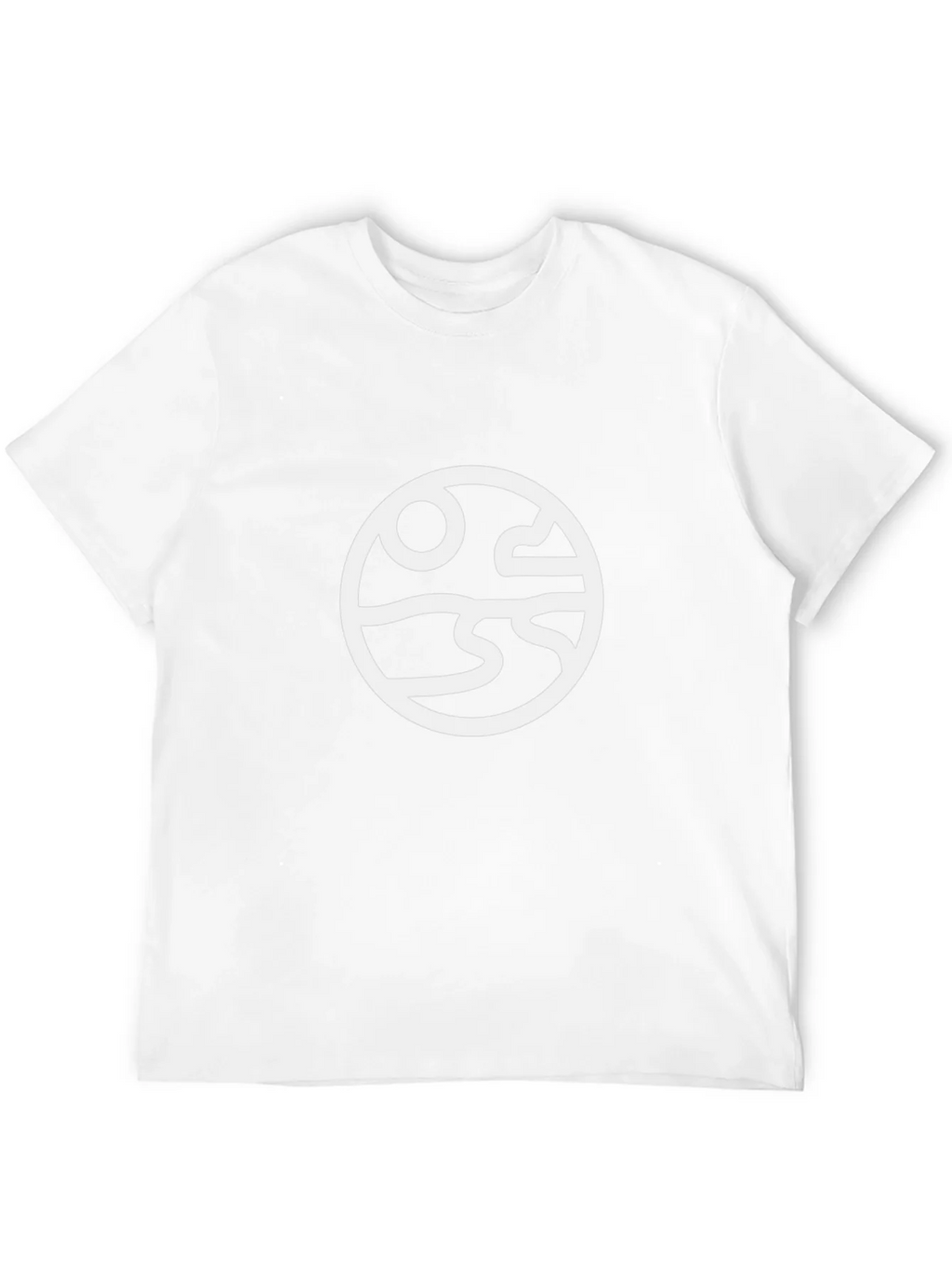 Abstract Landscape Graphic Tee - Black product image 3