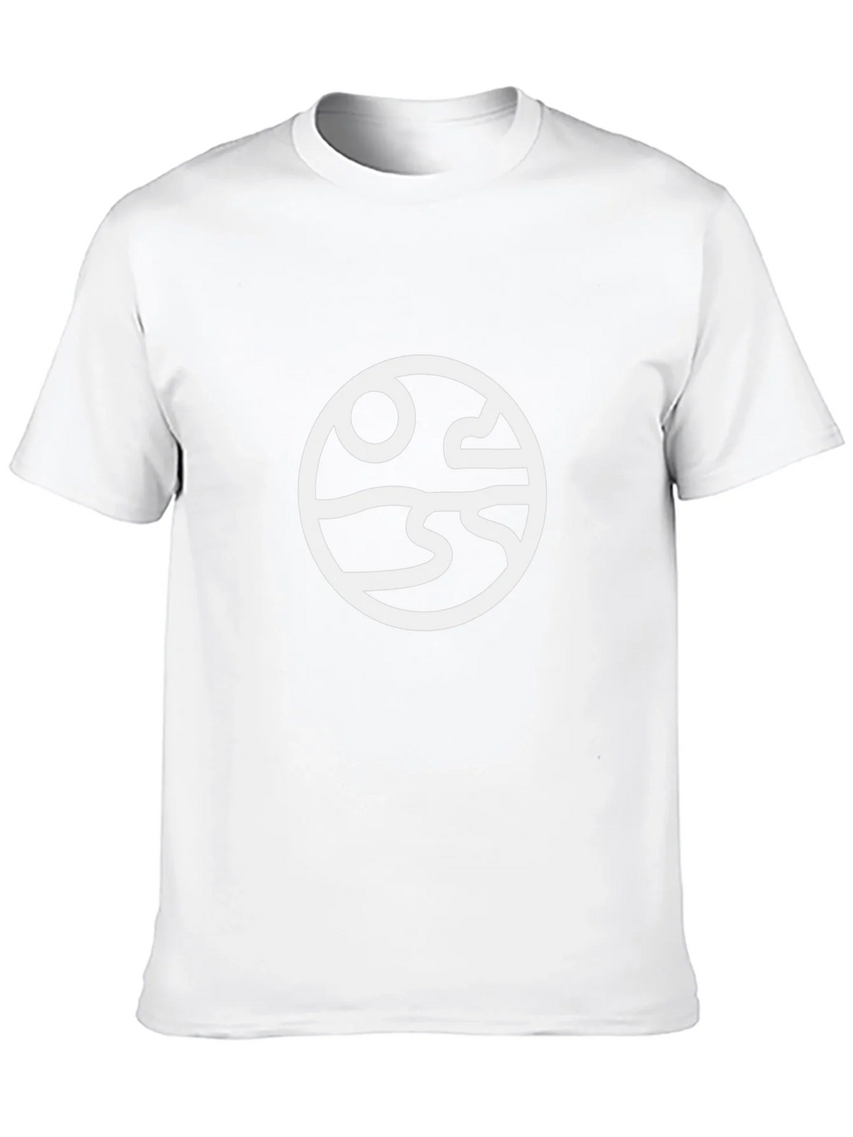 Abstract Landscape Graphic Tee - Black product image 12