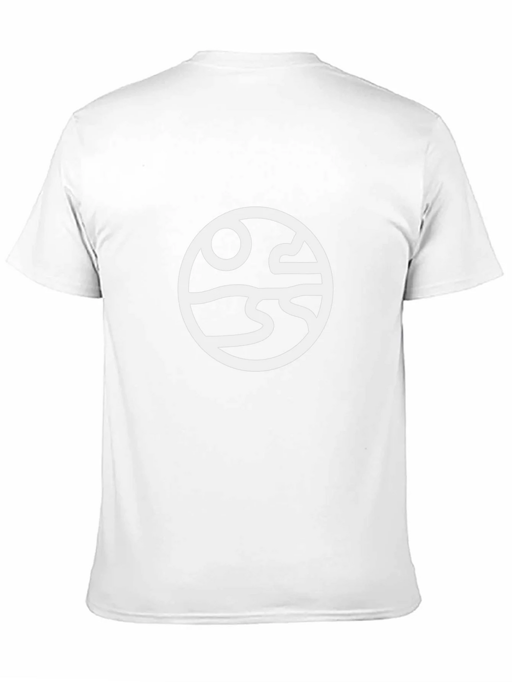 Abstract Landscape Graphic Tee - Black product image 2