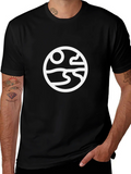 Abstract Landscape Graphic Tee - Black product image 1