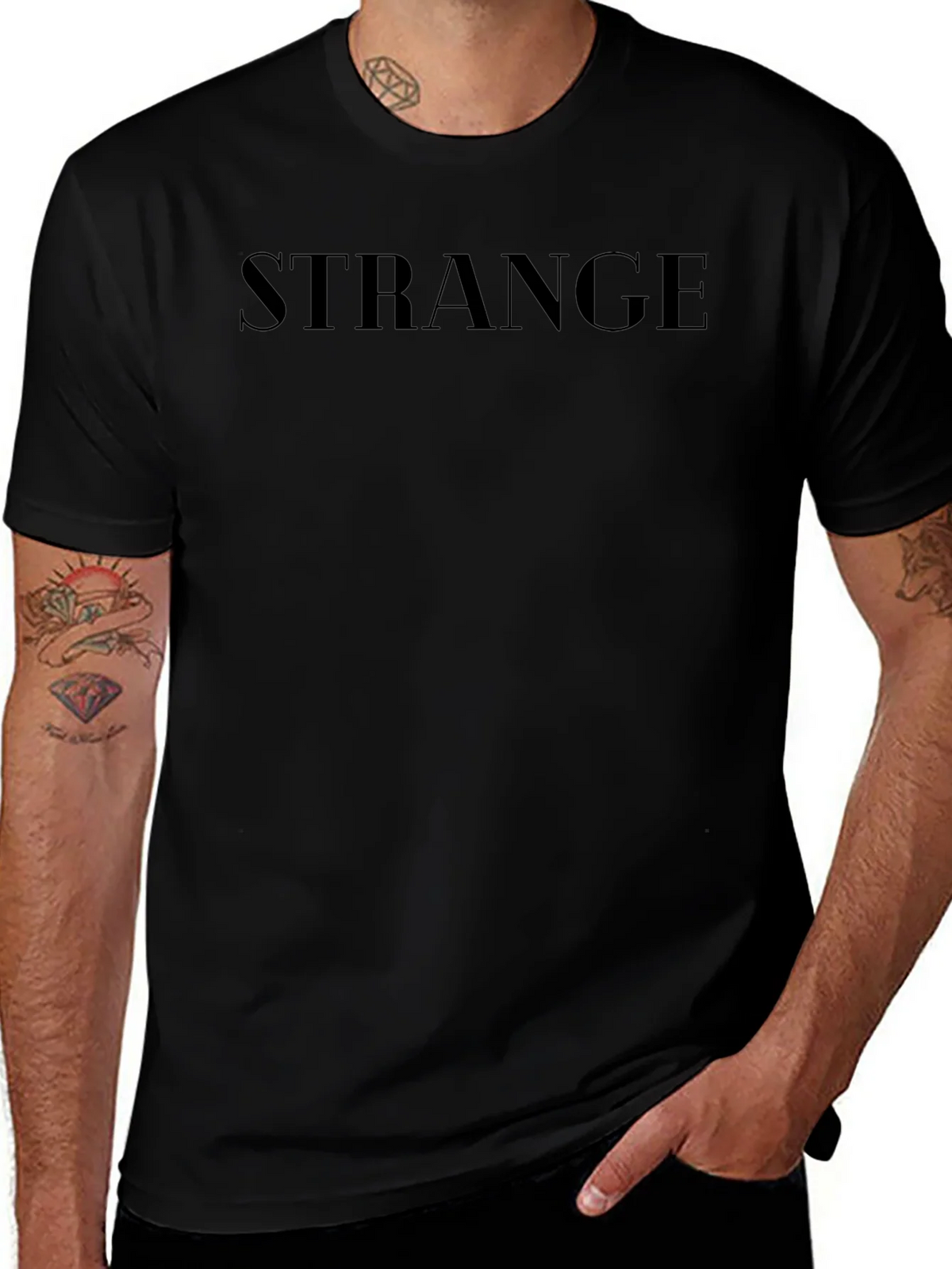Strange Graphic T-Shirt | Casual Wear product image 1