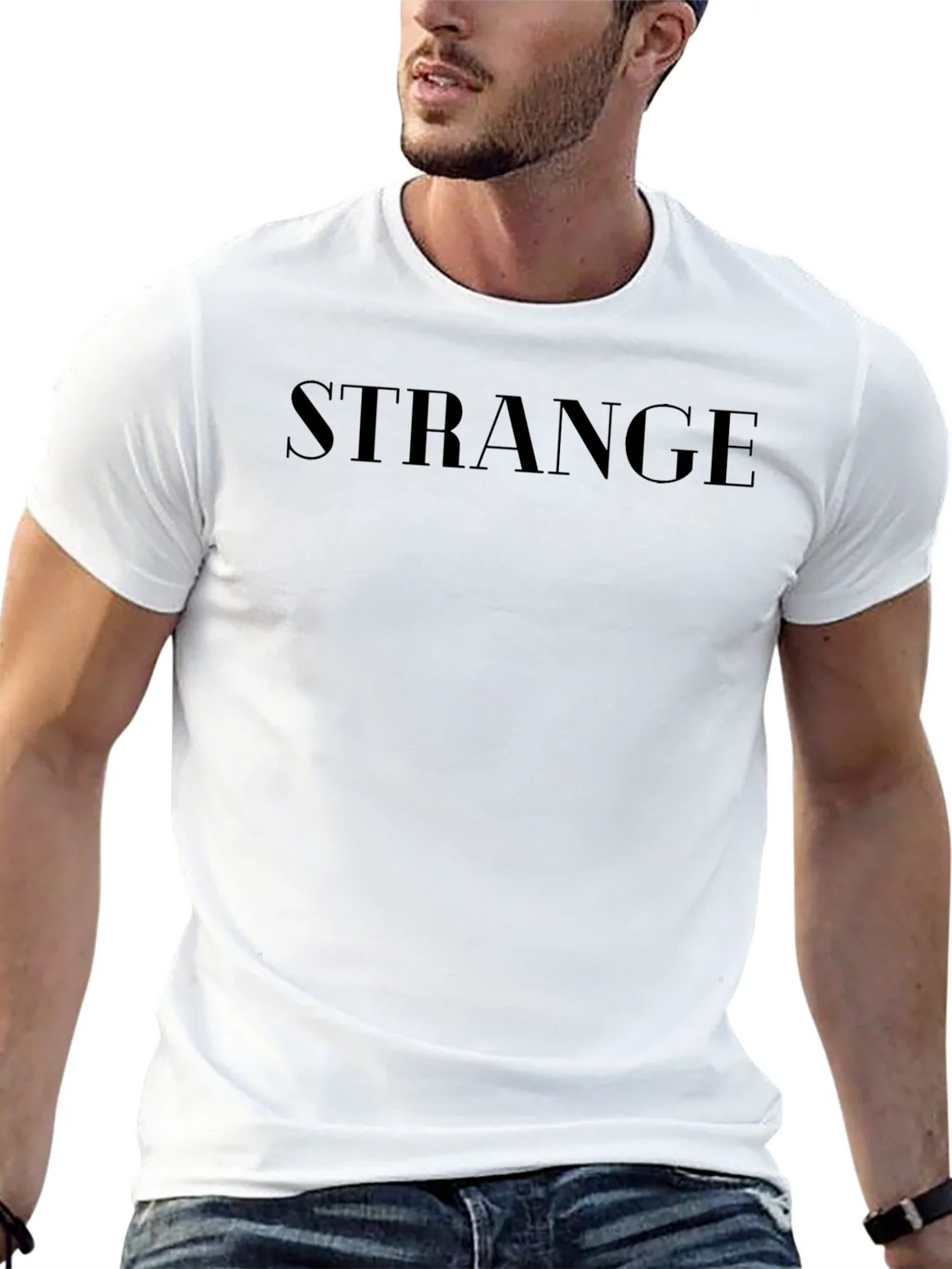 Strange Graphic T-Shirt | Casual Wear product image 4