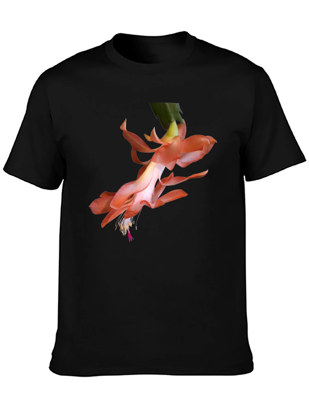 Floral Graphic Tee - Black Casual Shirt product image 6