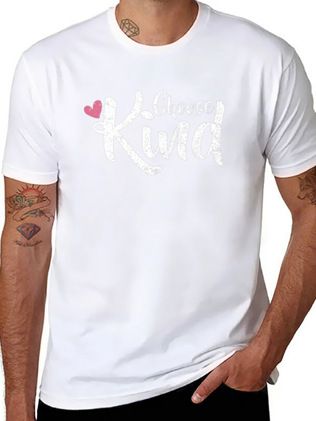 Choose Kind Black Graphic T-Shirt product image 5
