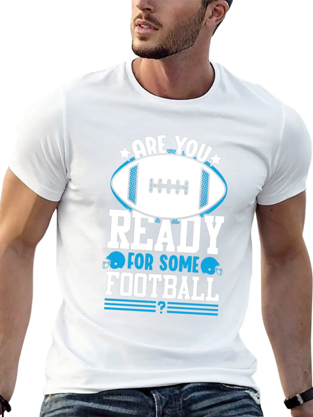 Football Fan T-Shirt - Are You Ready? product image 4