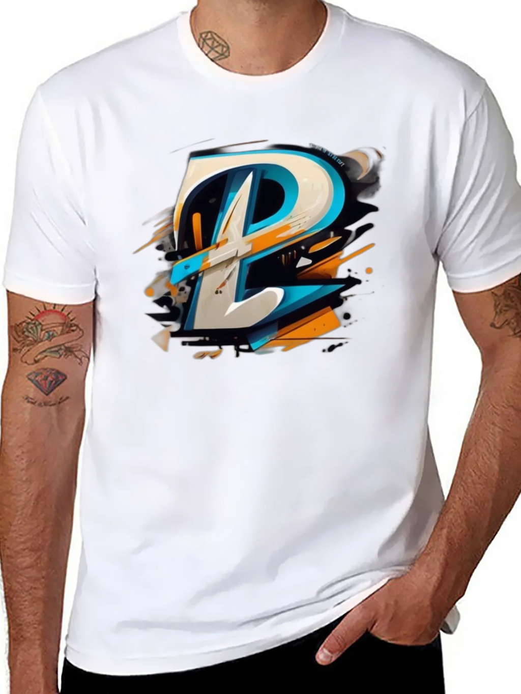 Abstract Graphic Tee - Modern Art Design product image 10