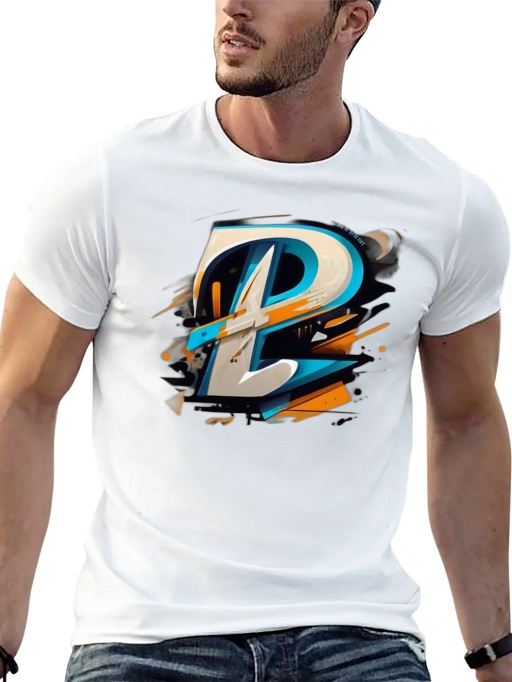Abstract Graphic Tee - Modern Art Design product image 4