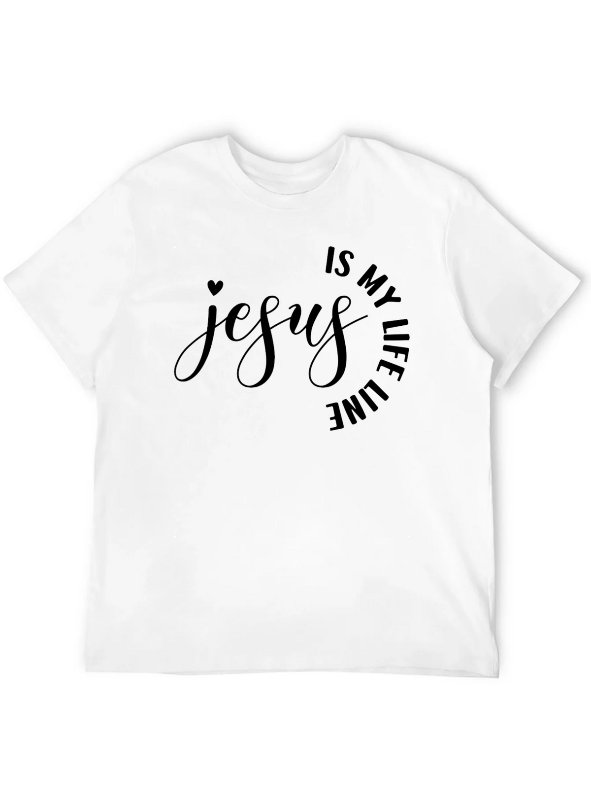 Jesus Is My Life Line T-Shirt - Christian Faith Tee product image 3