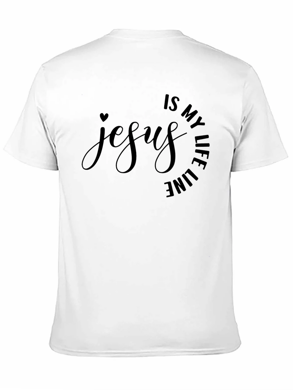 Jesus Is My Life Line T-Shirt - Christian Faith Tee product image 2