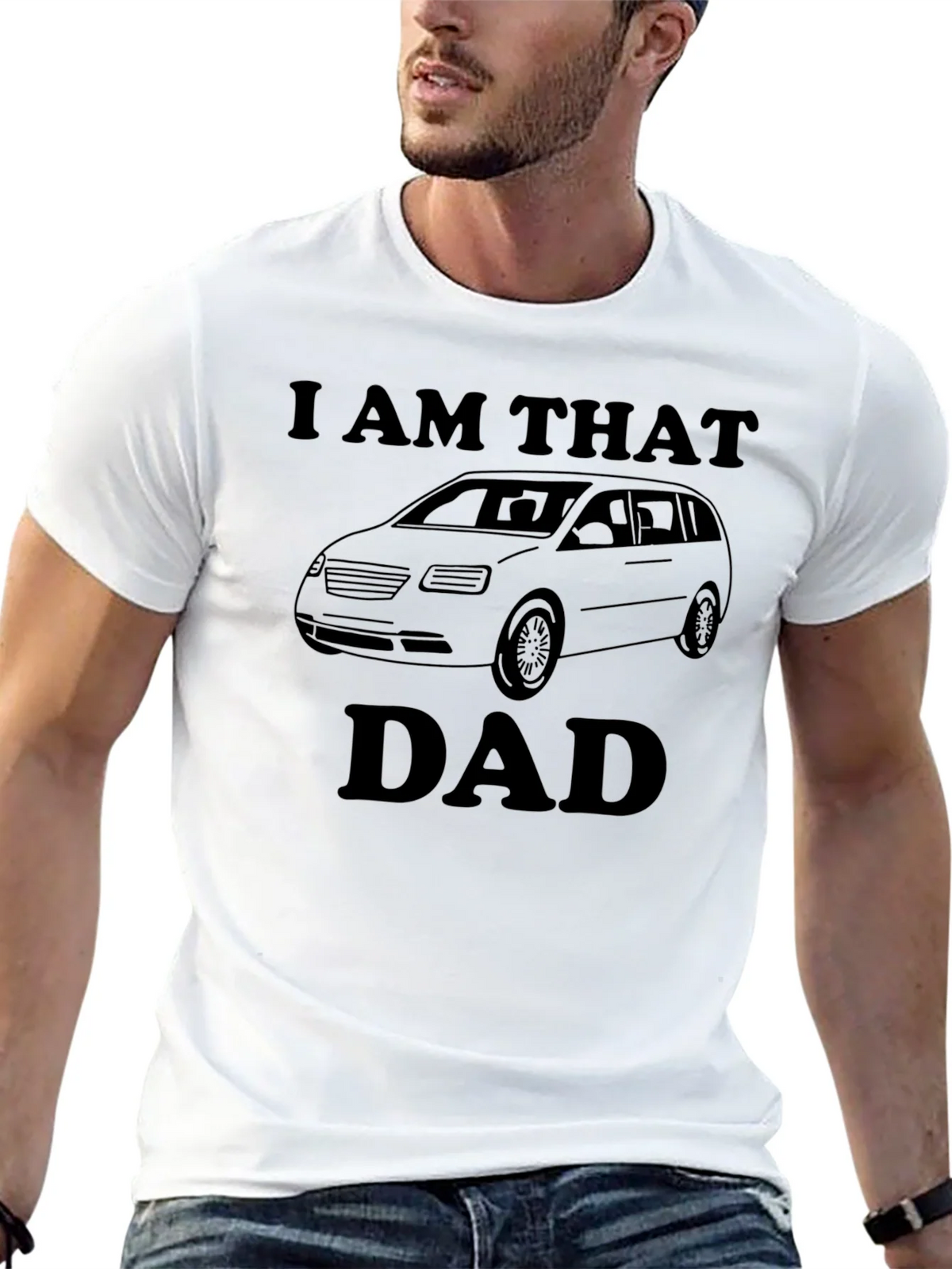 I AM THAT DAD Funny Minivan T-Shirt product image 4
