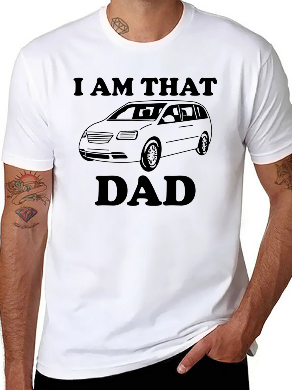 I AM THAT DAD Funny Minivan T-Shirt product image 10