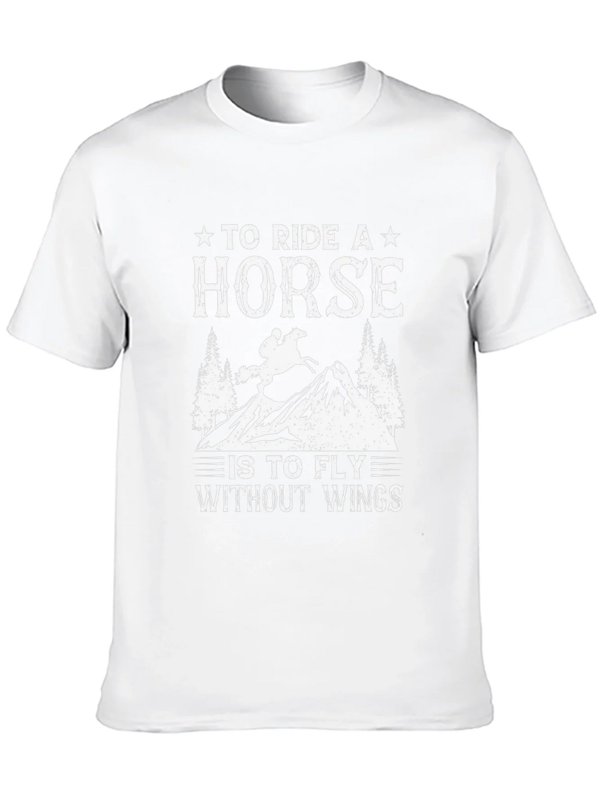 Horse Riding T-Shirt: To Ride A is To Fly product image 12