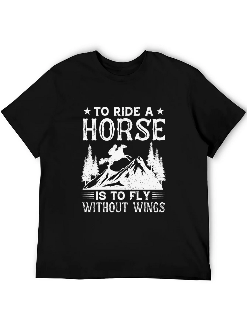 Horse Riding T-Shirt: To Ride A is To Fly product image 8