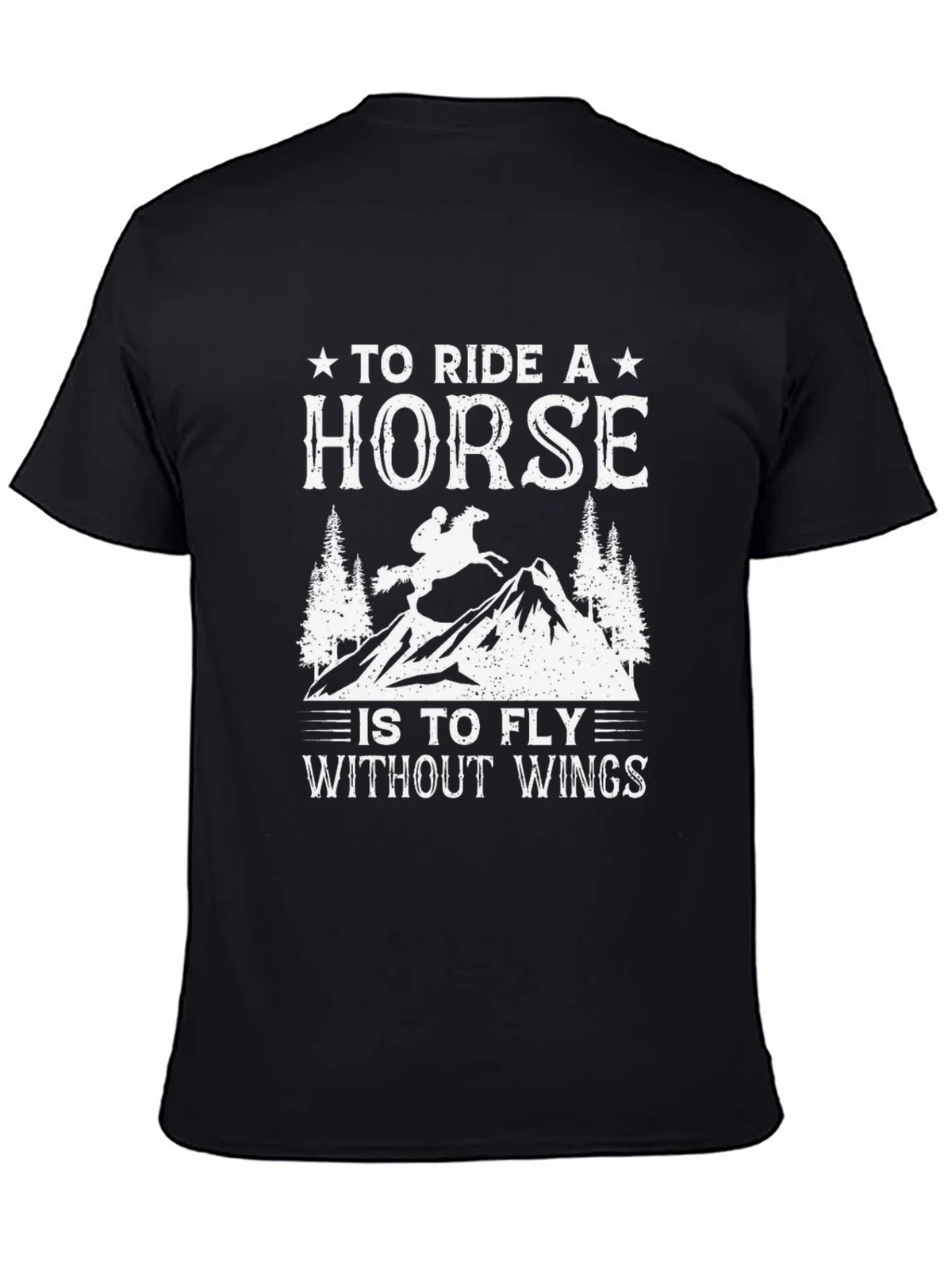 Horse Riding T-Shirt: To Ride A is To Fly product image 7
